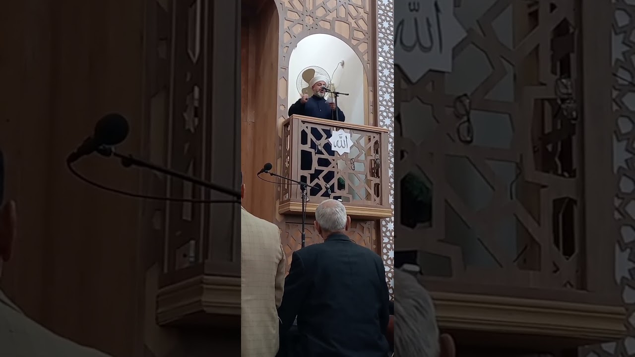 الشيخ ليث سعد الدراجي جامع الحسن بن علي في الرمادي 