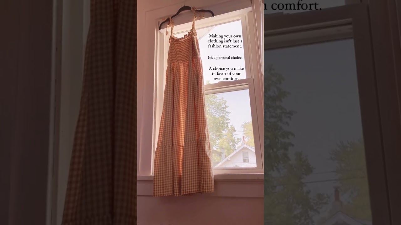 Making your own clothing isn't just a fashion statement #memadewardrobe