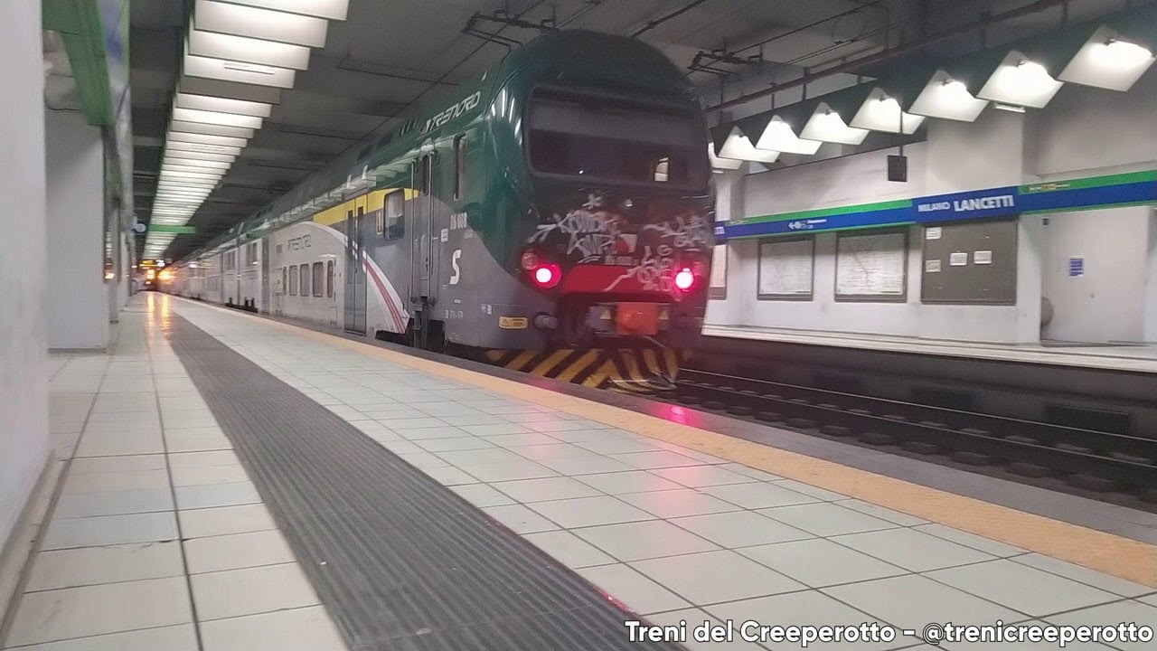 Treno TSR R6-088 Trenord - Arrivo & Partenza - Milano Lancetti - 28/11/2025