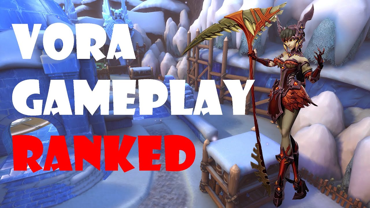 Paladins Vora Ranked Gameplay - 0 deaths with great team