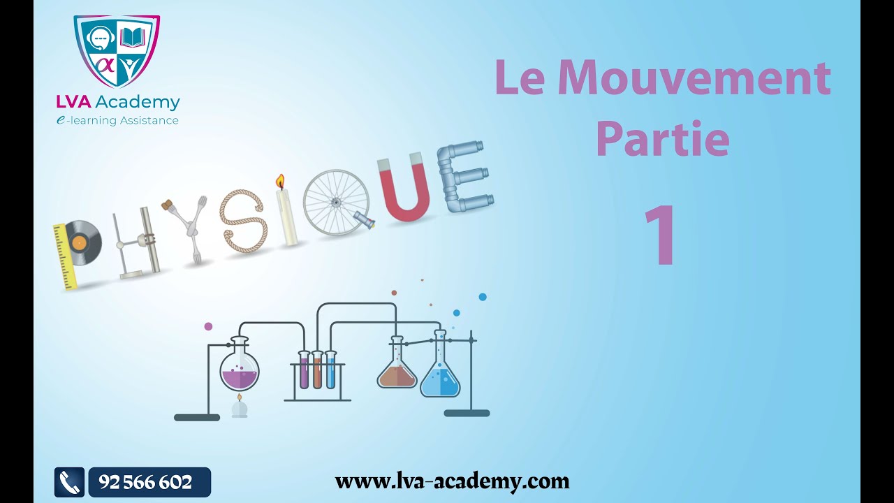 ✅ Physique | Le Mouvement - Partie 1 - 1ère année