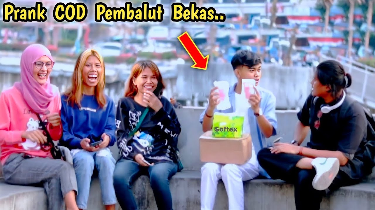 PRANK COD SOFTEX BEKAS.. AUTO NGAKAK..