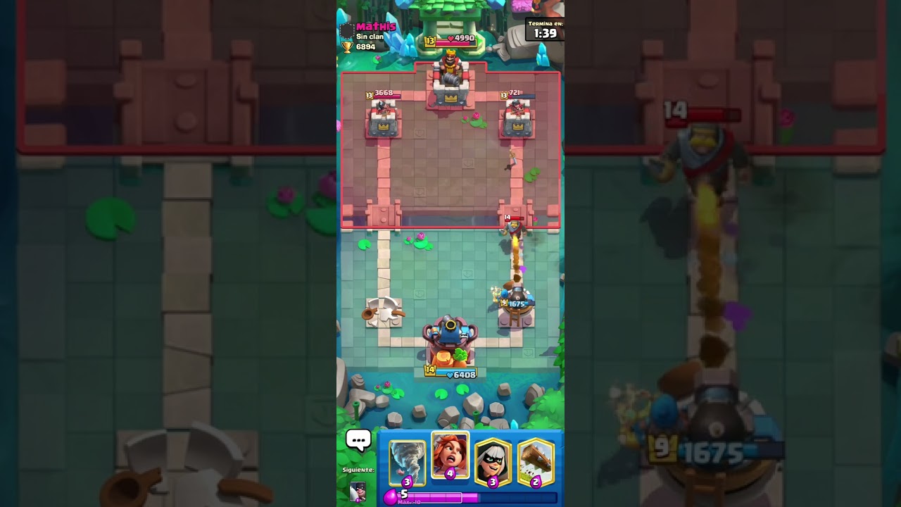 Clash Royale / camino a la gloria / arena Legendaria #1