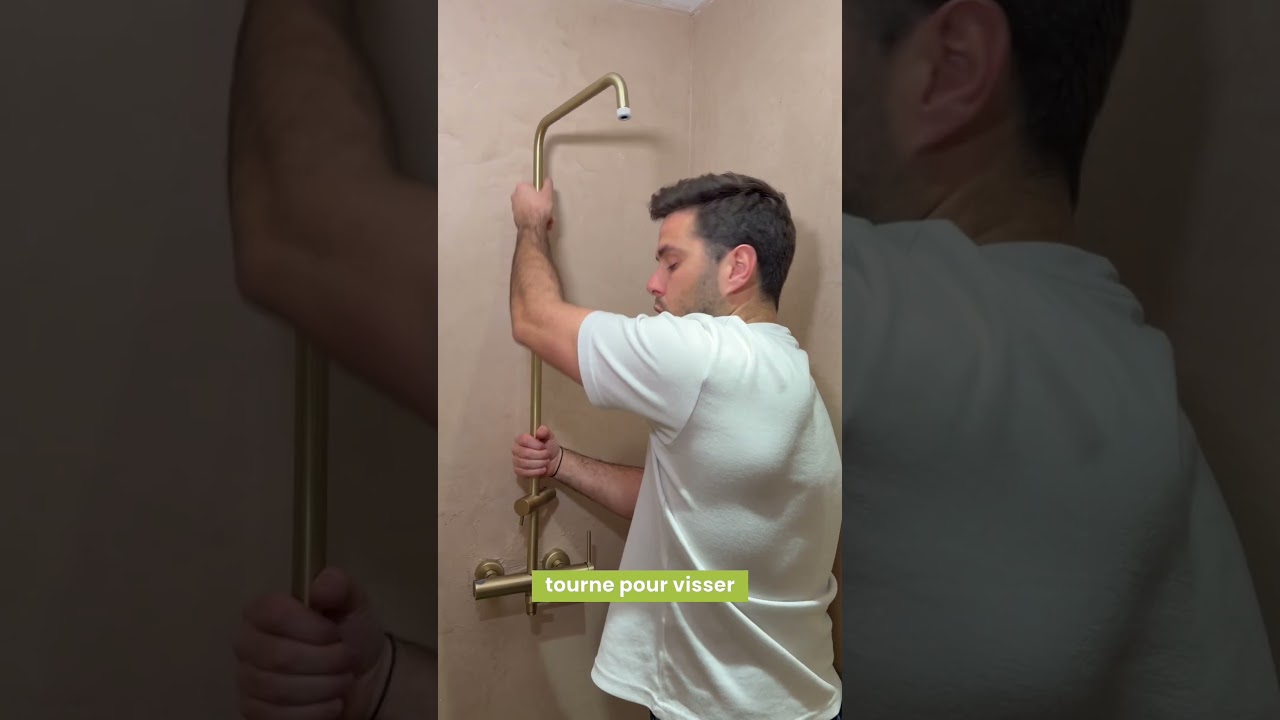 Comment monter une colonne de douche facilement !