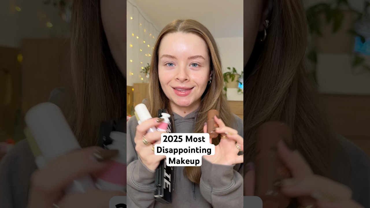 My 2025 most disappointing makeup products 🫣