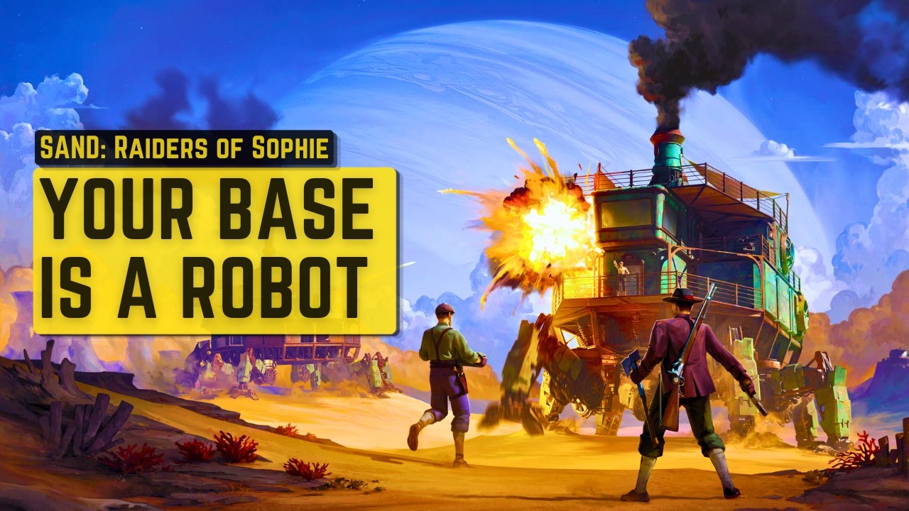 Я управлял гигантским механическим шагоходом в Sand: Raiders Of Sophie