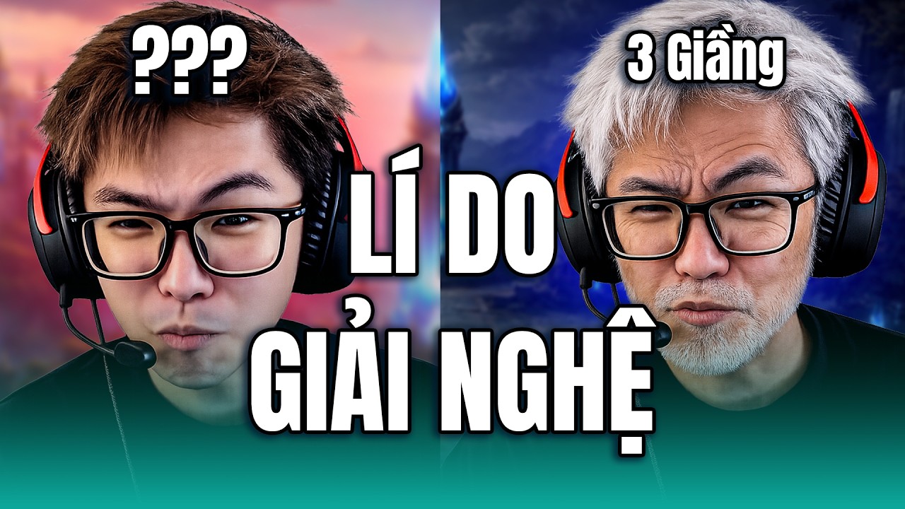 LÍ DO LAI BÂNG GIẢI NGHỆ LÀ VÌ BA...GIẦNG