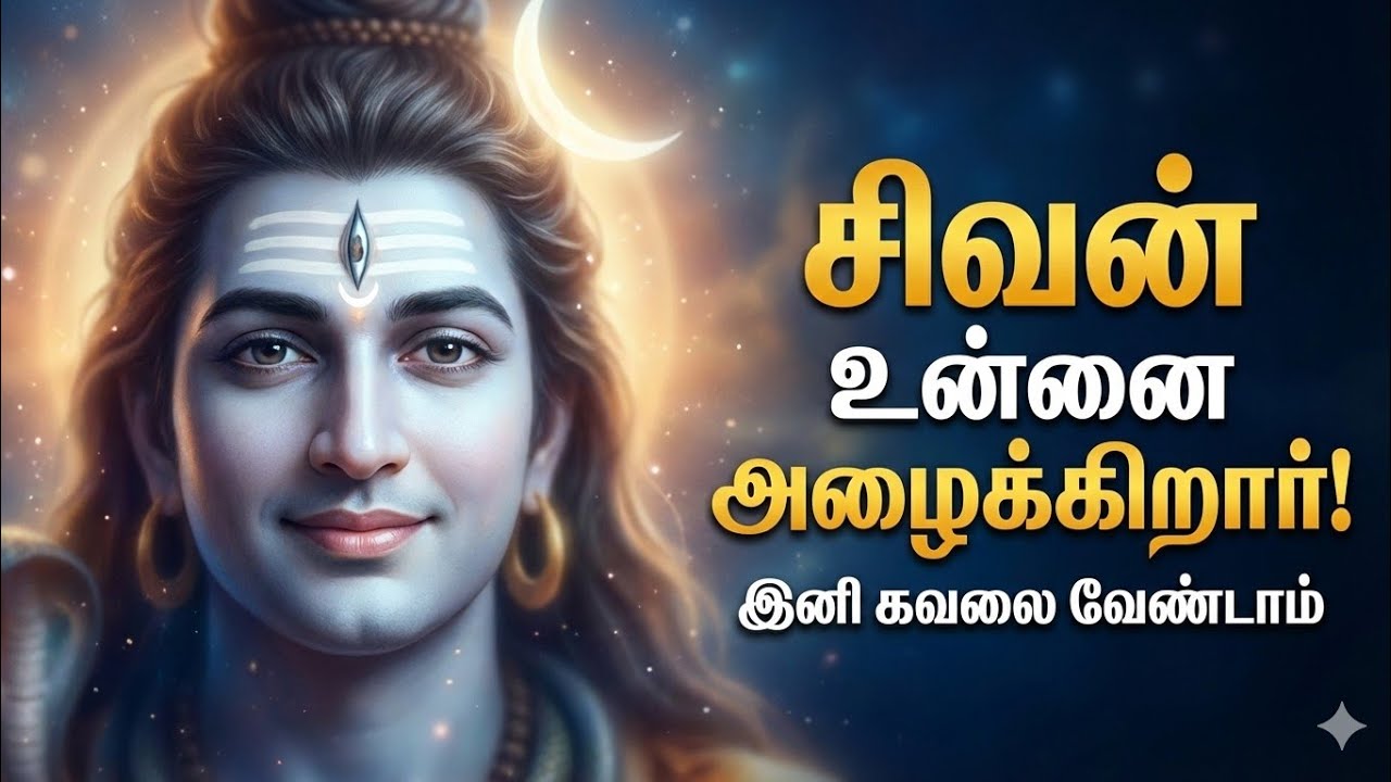 சிவபெருமான் உன்னை அழைக்கும் தருணம்! 🕉️ இது தற்செயல் அல்ல, உன் தலையெழுத்தே மாறப்போகிறது! | Sivan