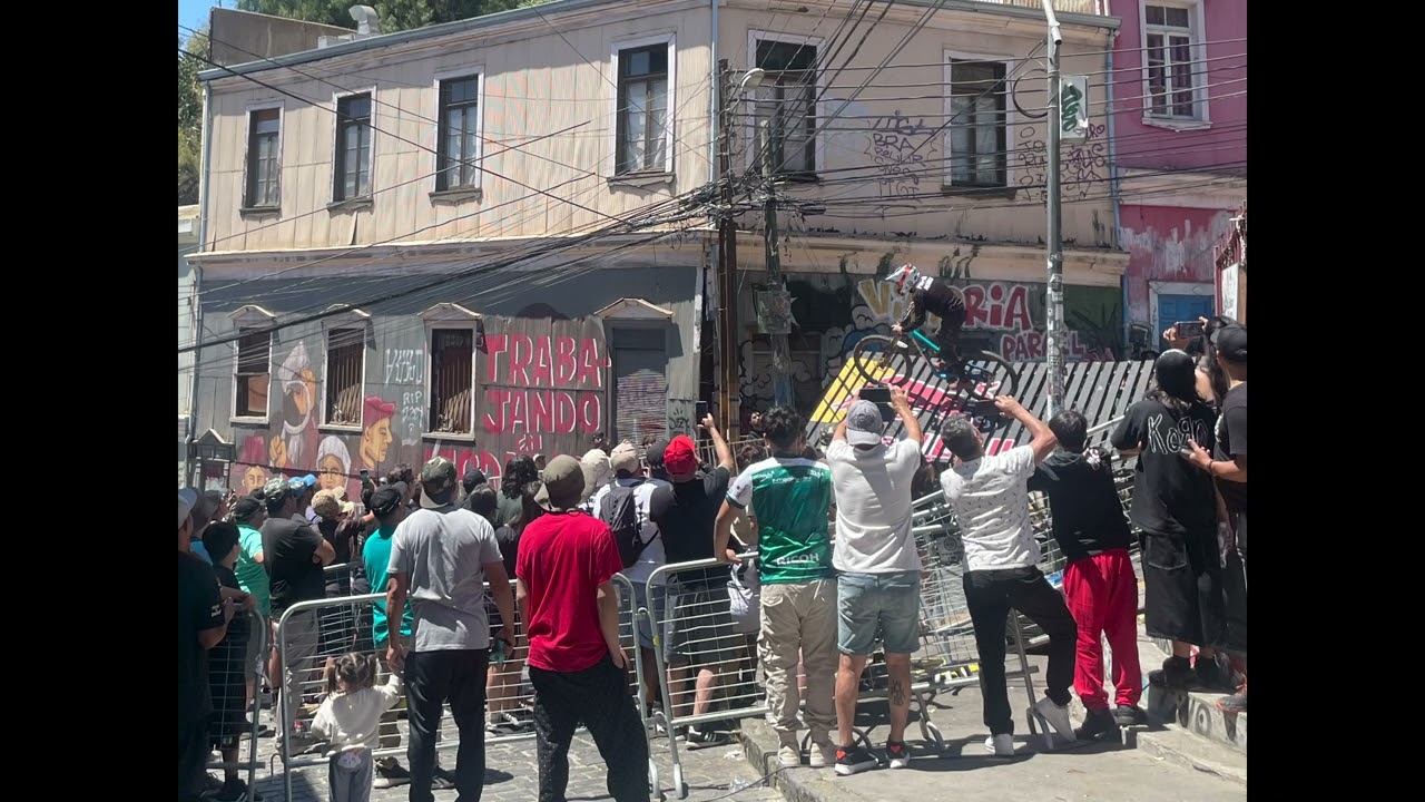 Ambiente Sonoro — Valparaíso Cerro Abajo 2026 | Público, ciclistas y guaracha final | Chile