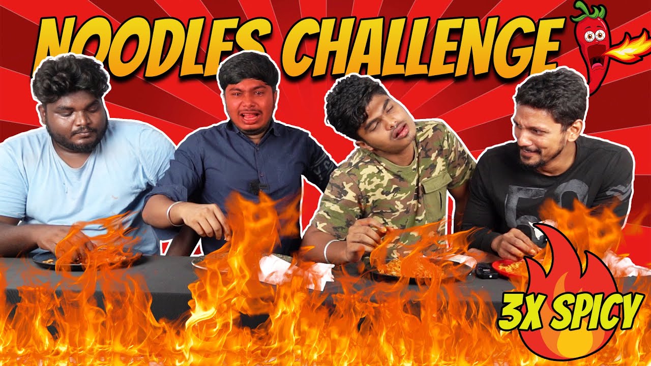 Anjali paapa 😂💯 | 3X SPICY Noodles Challenge Gone EXTREME!🙄🔥