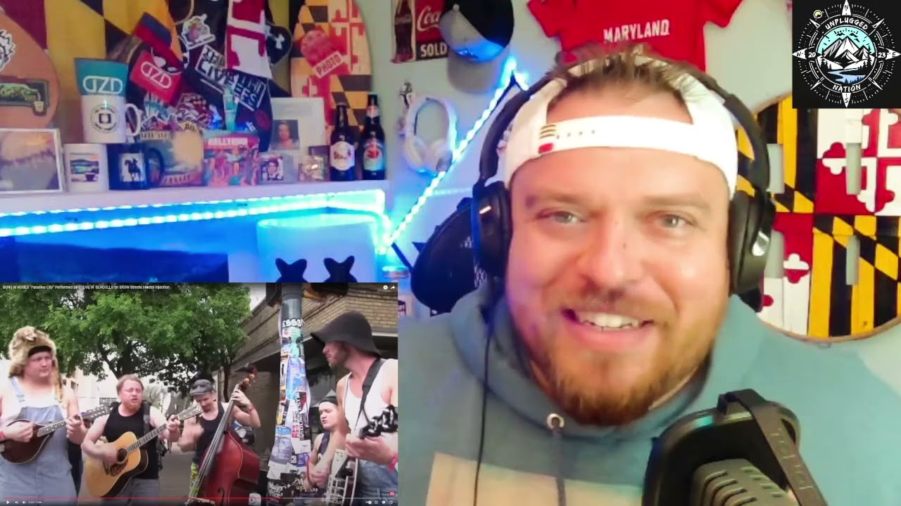 FINALLY SOME GUNS N' ROSES!? Paradise City - STEVE 'N' SEAGULLS on SXSW Streets | REACTION!