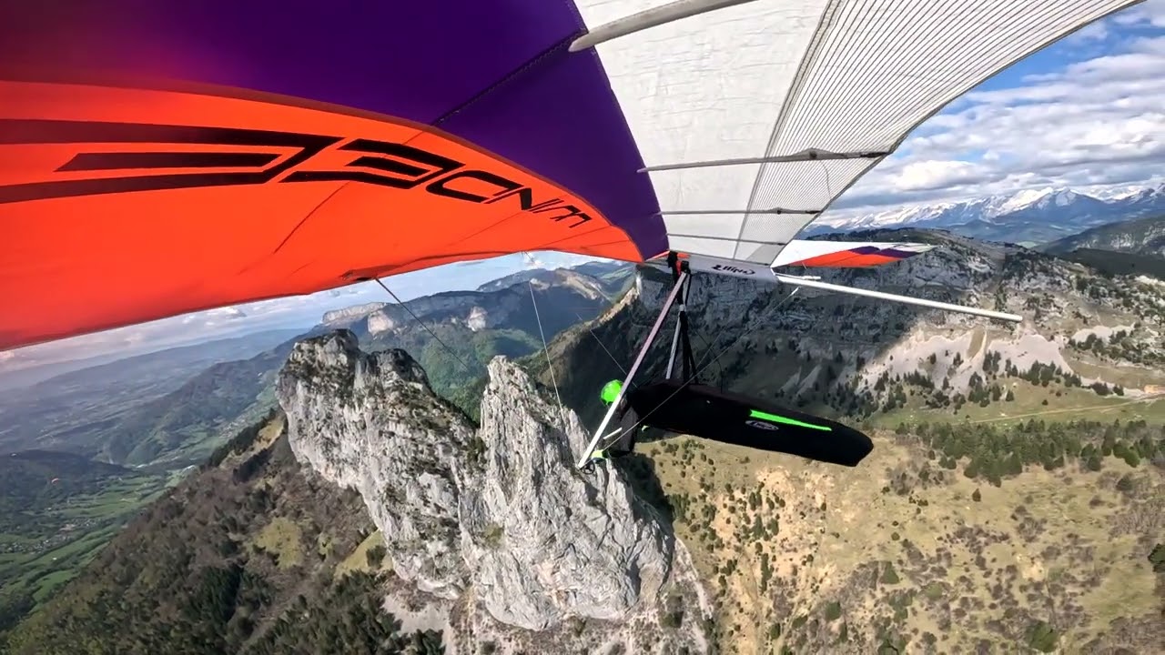 Deltaplane Ellipse Windee L à La Forclaz (Savoie) le 10 Mai 2024