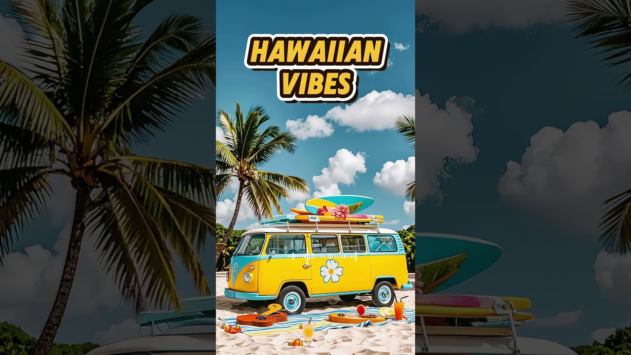 Hawaiian Reggae Vibes 🌴🚐 | Chill Beach Music for Driving & Island Adventures #shorts #reggae