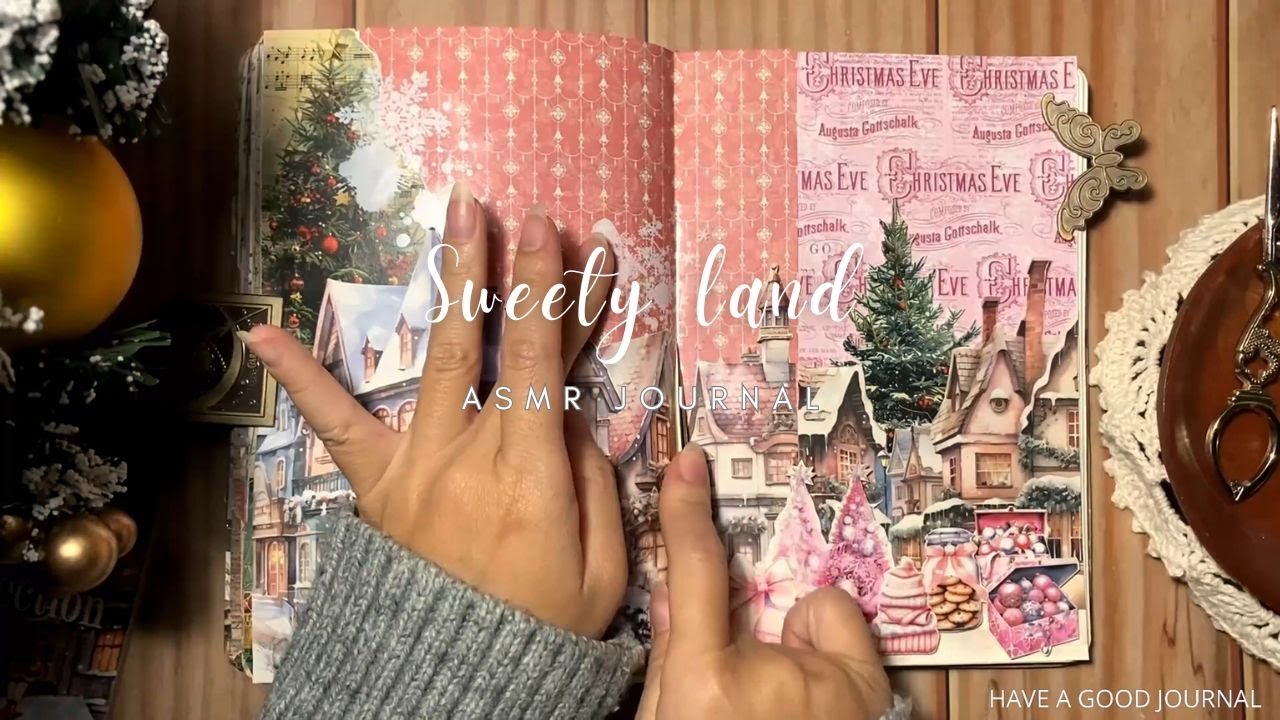 ASMR  Journal | Sweety land | Have a good journal