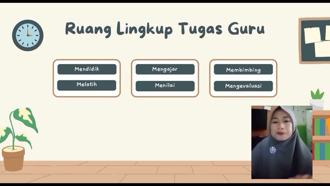 Presentasi materi profesi keguruan.