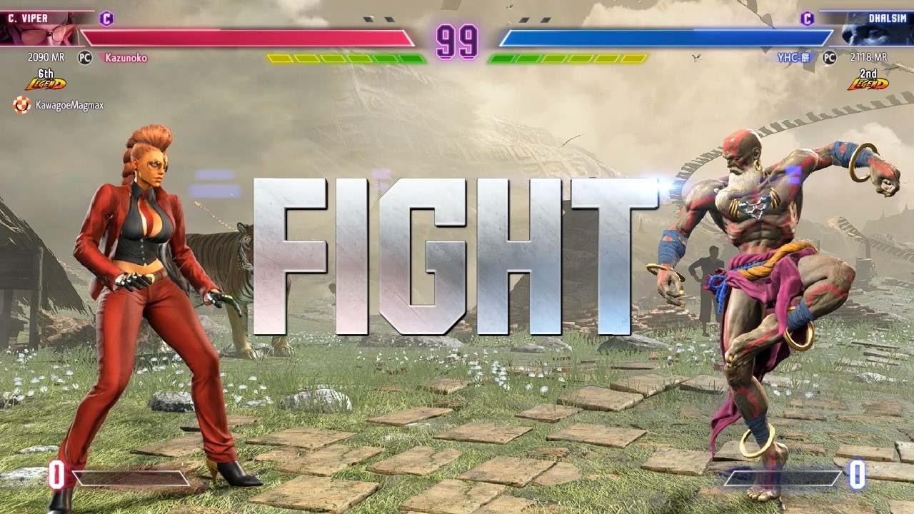 SF6 🔥 KAZUNOKO (#1 Ranked C.Viper) Vs YHC MOCHI (#1 Ranked Dhalsim)🔥SF6 High Level Matches!