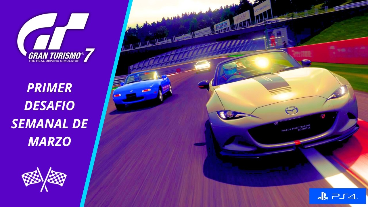 COMPITIENDO los DESAFIOS SEMANALES 1 del mes de MARZO (2026) en Gran Turismo 7