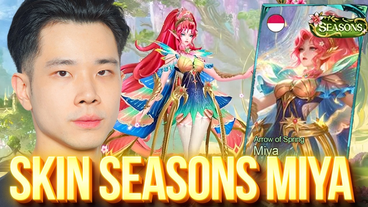 Review Skin Miya Terbaru Eternal Seasons Rp1,000,000 - Mobile Legends