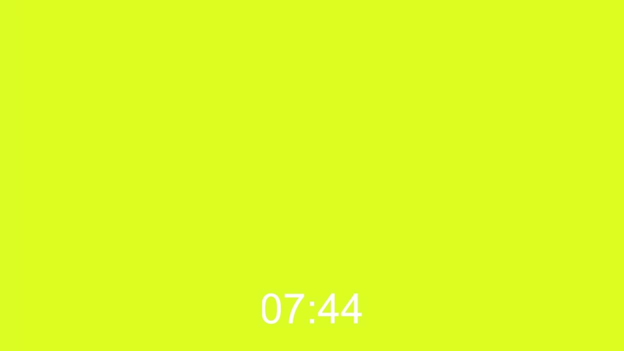 20 Minute Green Yellow Red Color-Changing Countdown Timer for Visual Learners + Neurodivergent