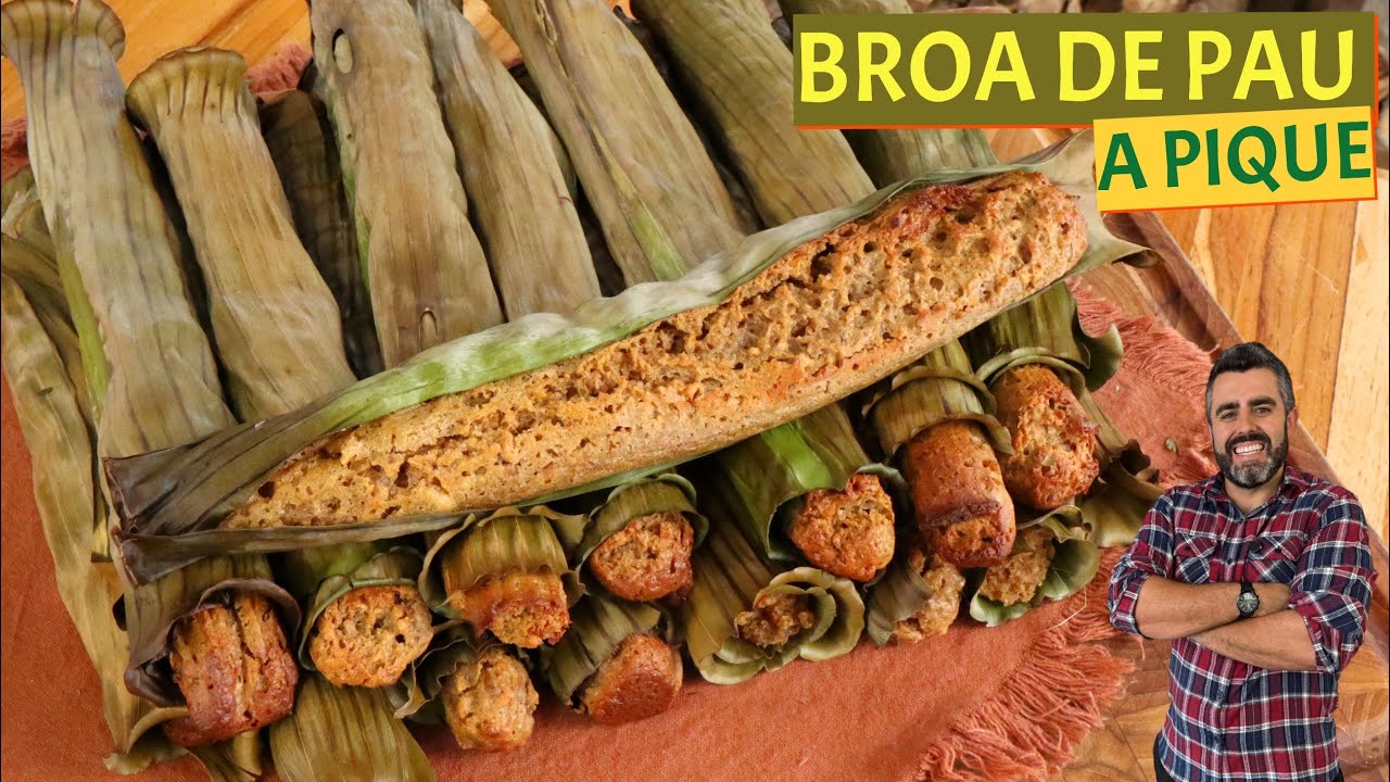 RECEITA CENTENARIA - BROA DE PAU A PIQUE - BROA DE AMENDOIM E RAPA DURA - UMA DELICIA - Lá na Roça