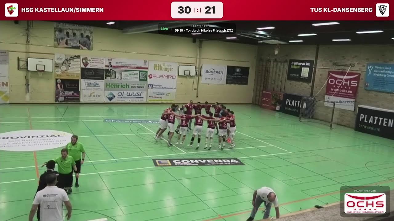 9. Spieltag - HSG Kastellaun/Simmern - TuS KL-Dansenberg