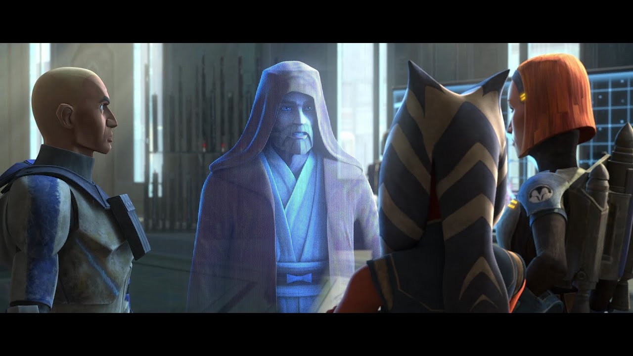 Ahsoka & Kenobi Discuss Anakin's Doubts [4K HDR] - Star Wars: The Clone Wars