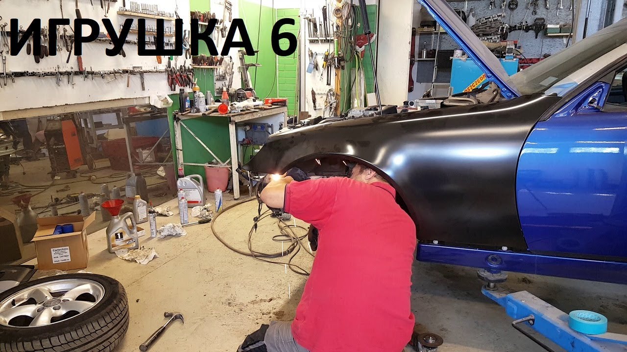 Mercedes SLK или Назад в будущее/Work goes full #6