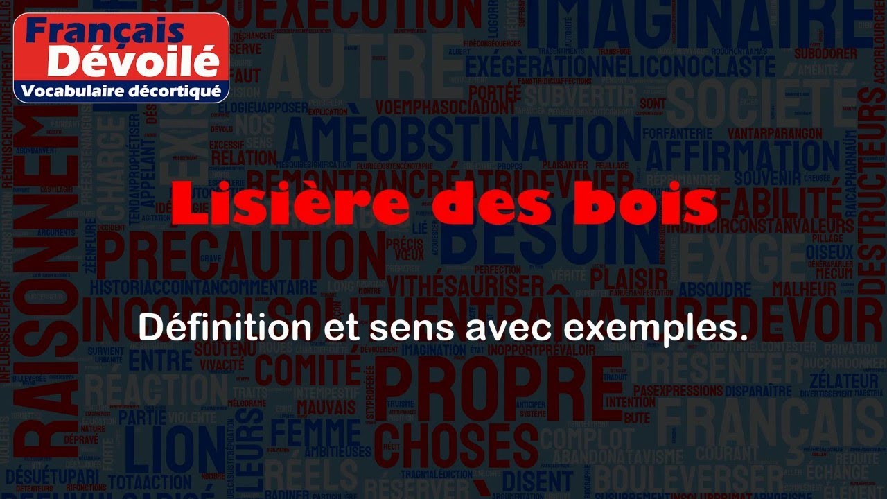 Lisière des bois