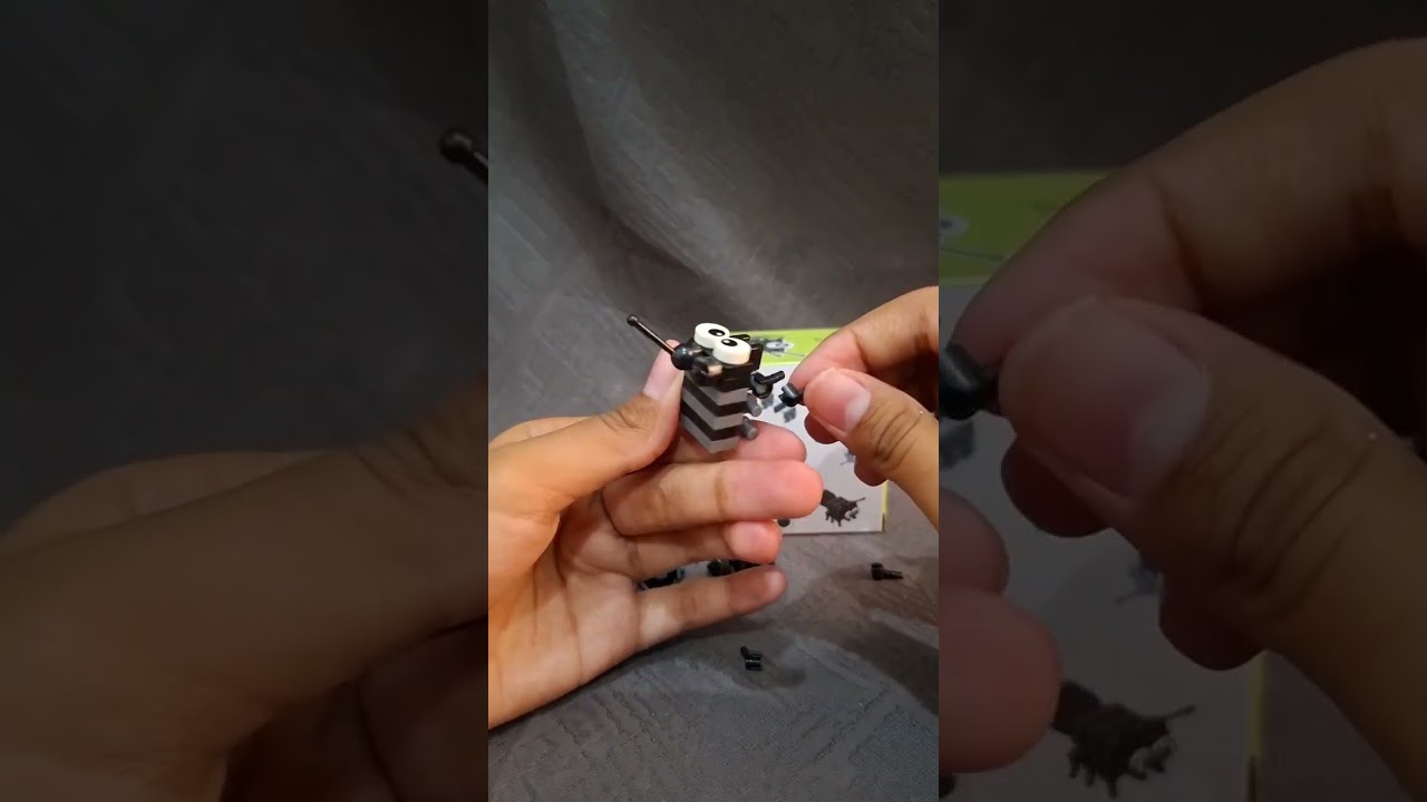 Lego Ant (unboxing lego insect "ant" HSANHE)