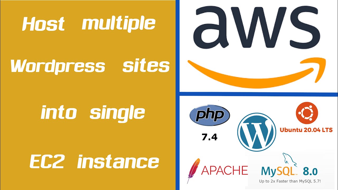 2/3 How to host multiple Websites on single EC2 Instance. LAMP stack)(AWS)