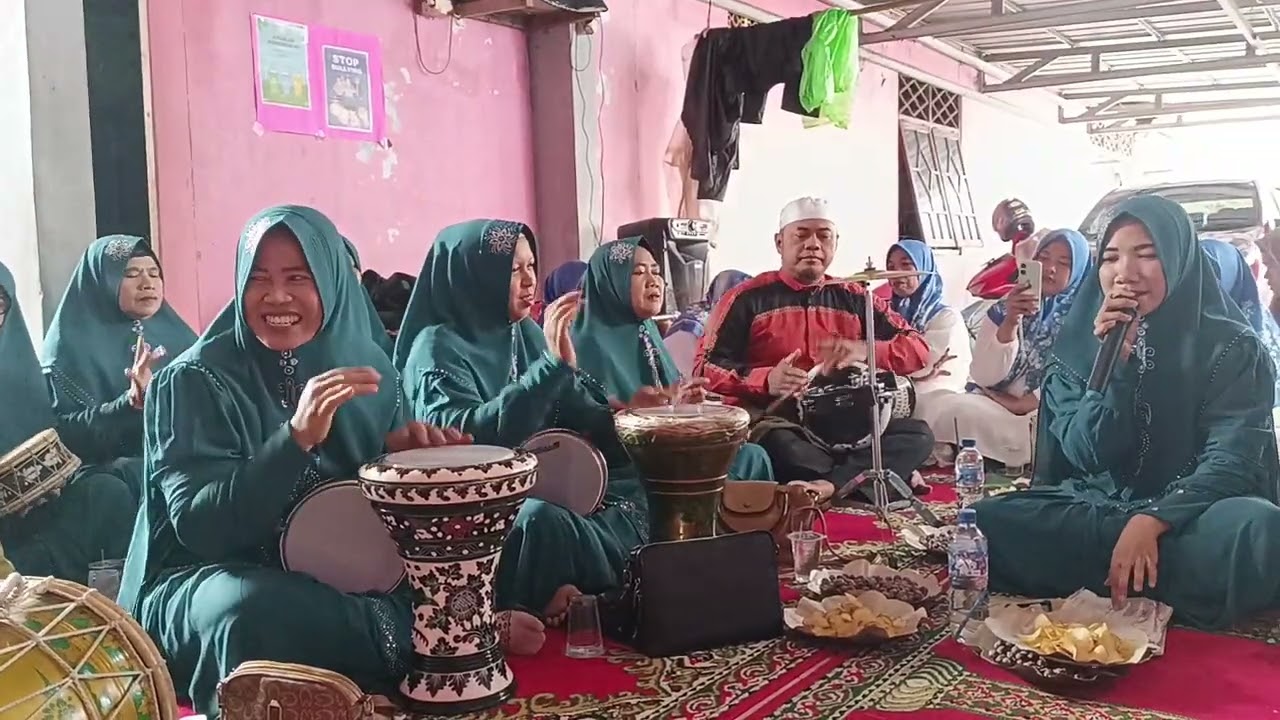 Maulid Nabi Muhammad SAW - Marawis MT Raudhatul Jannah Acara Tawaquffan MT Sementara