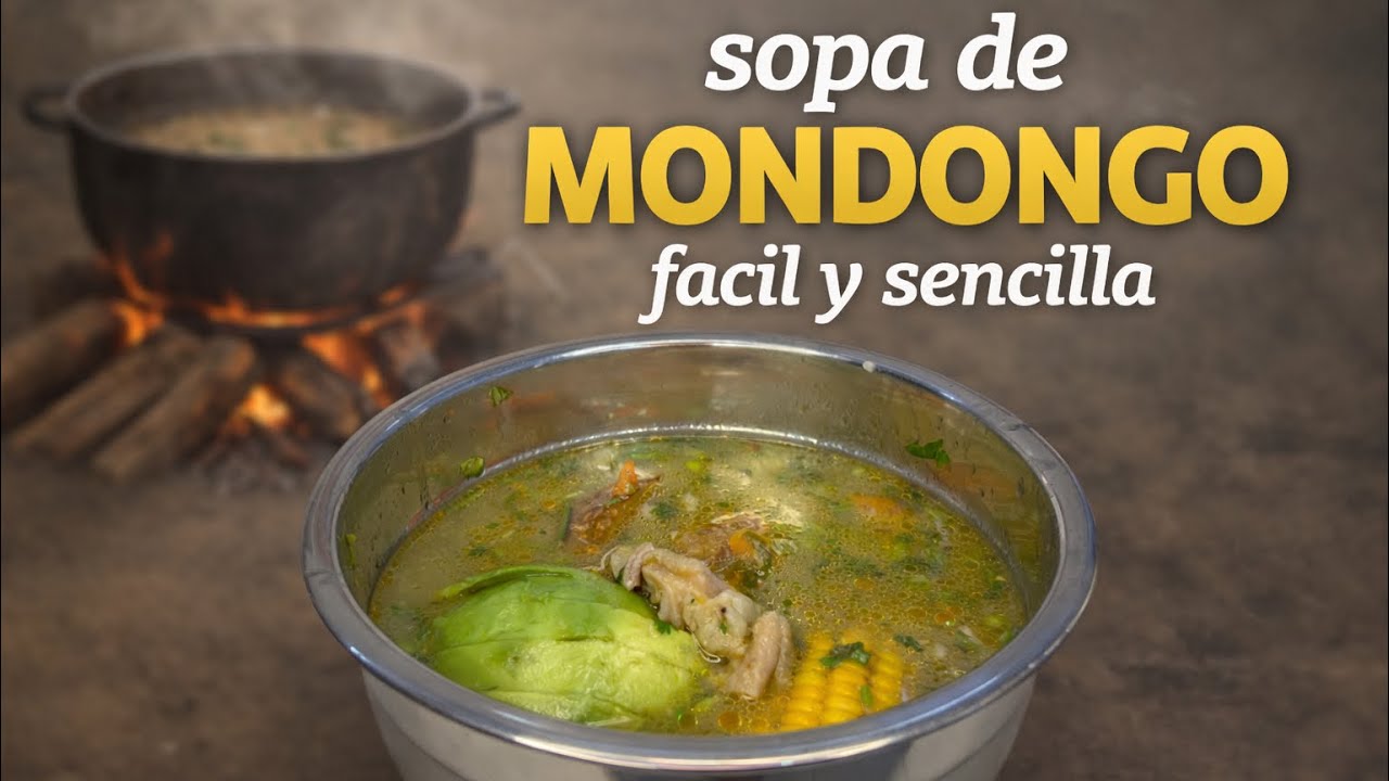 Sopa de MONDONGO facil y sencilla🤤