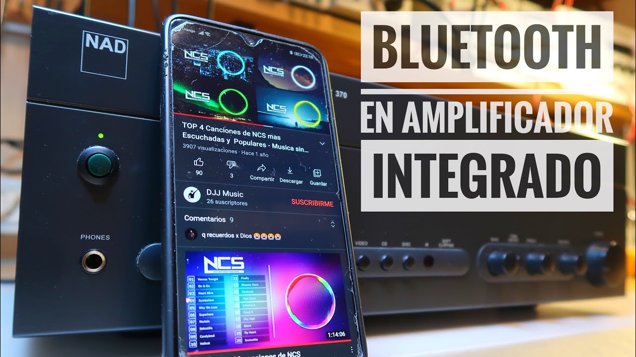 Como Instalar módulo bluetooth en amplificador integrado.- NAD C-370