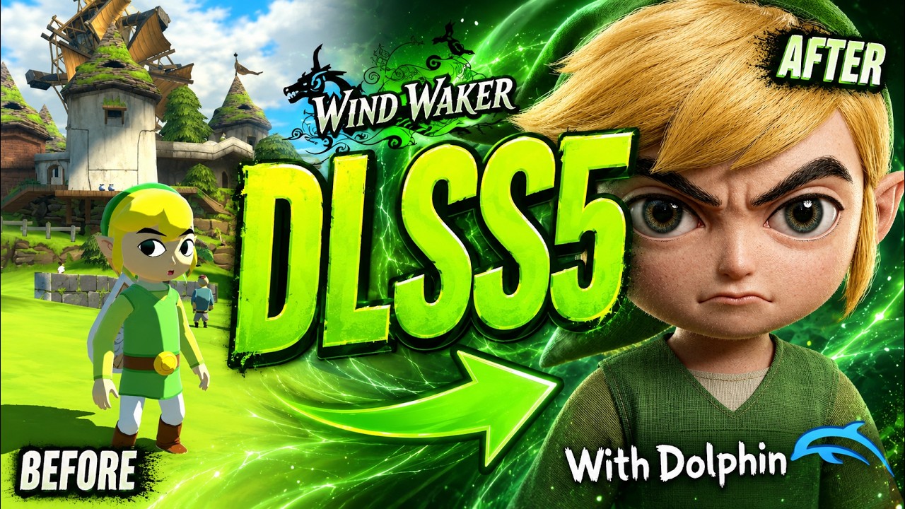 I Learned How to Manipulate DLSS 5 in Wind Waker | RTX 3080 Ti + Dolphin