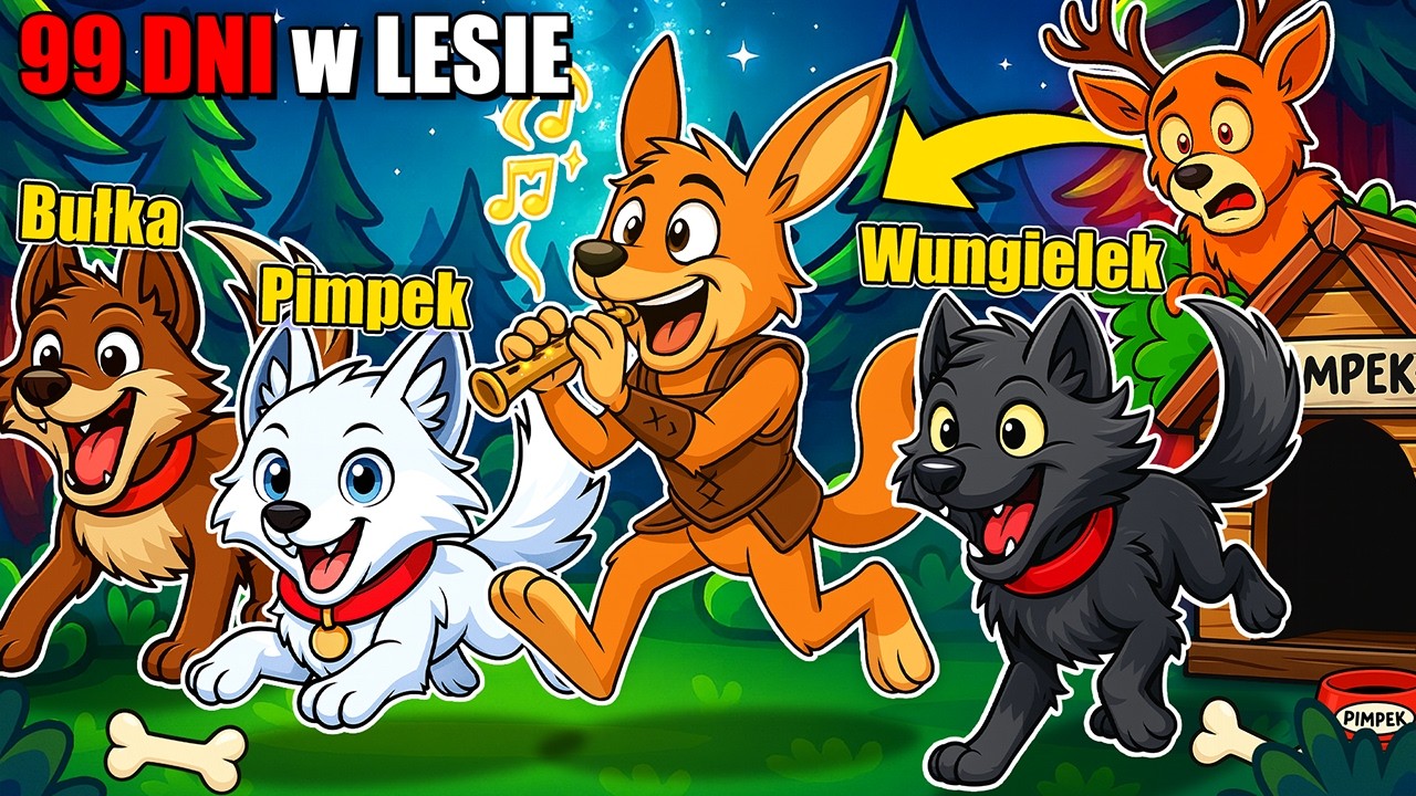 ZOSTAŁEM WŁADCĄ WILKÓW, ABY PRZETRWAĆ PONAD 99 NOCY W LESIE w Roblox!