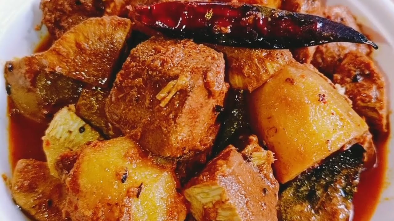 অন্য তরকারি খাওয়া ভুলে যাবেন এঁচোড় আলু এইভাবে বানালে |Niramish Recipe in Bengali 