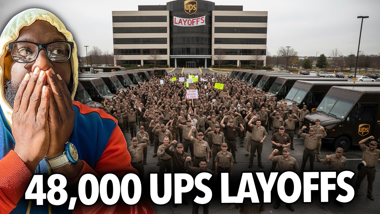 48 000 сотрудников UPS были уволены, предприятия закрыты, зависимость от Amazon прекращена, ИИ ра...