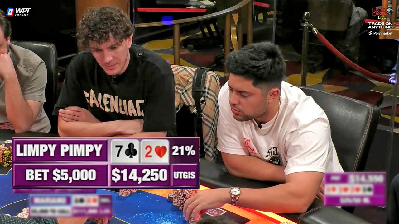 Он издевается над Мариано, когда тот и так уже в полном ярости @HustlerCasinoLive