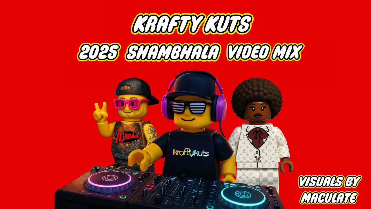 Krafty Kuts - 2025 Shambhala Video Mix (Visuals by Maculate)
