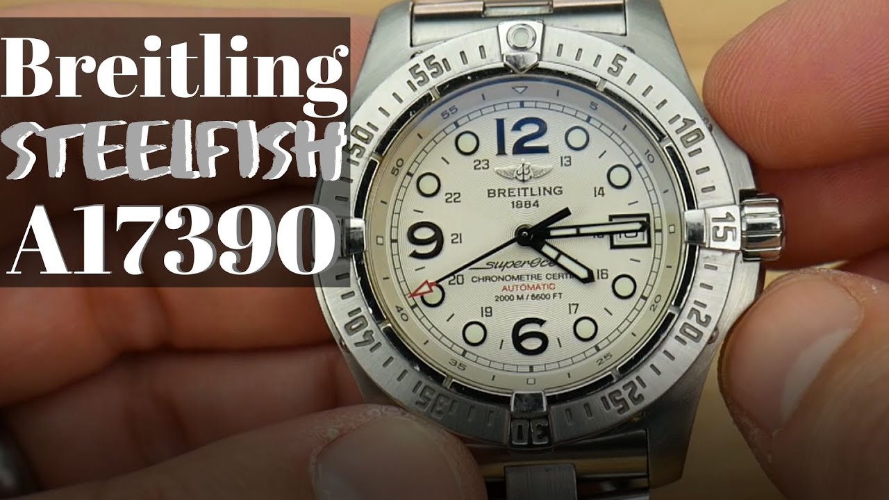 Breitling Steelfish A17390 — часы класса люкс по цене менее 1500 долларов