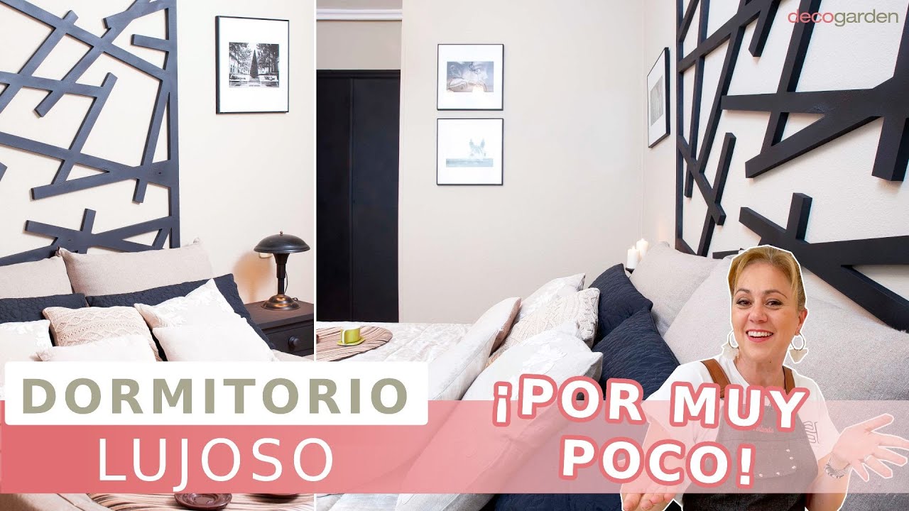 DORMITORIO LUJOSO ¡con la mínima inversión! // Decogarden
