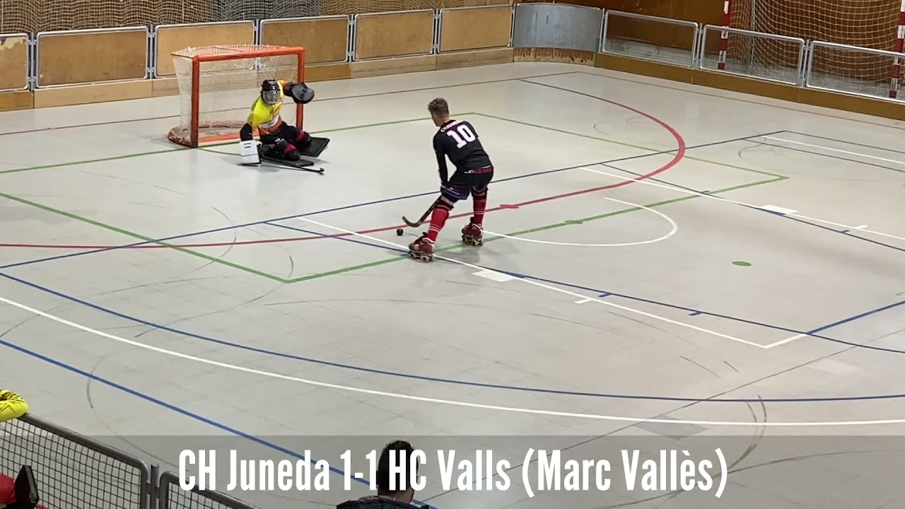Els gols del partit CH Juneda 4-3 HC Valls