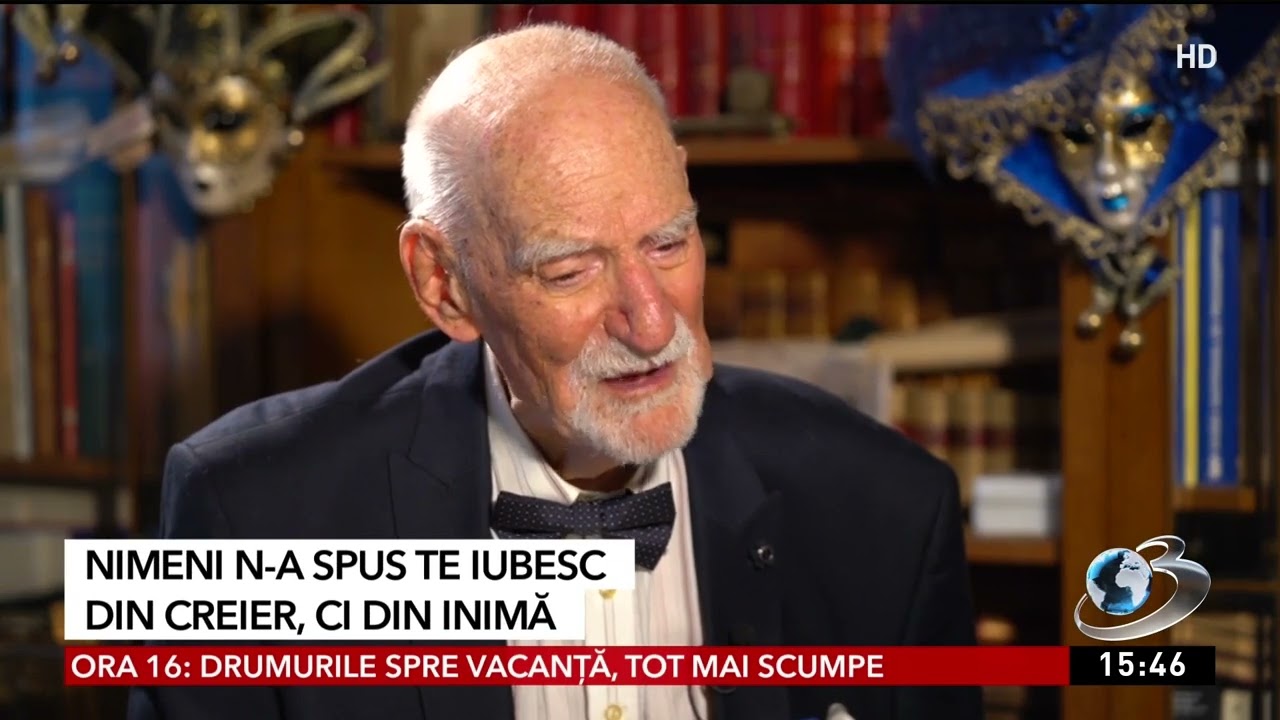 Constantin Bălăceanu Stolnici, 100 de ani de viaţă | Suntem o maşină raţională animată de emoţii