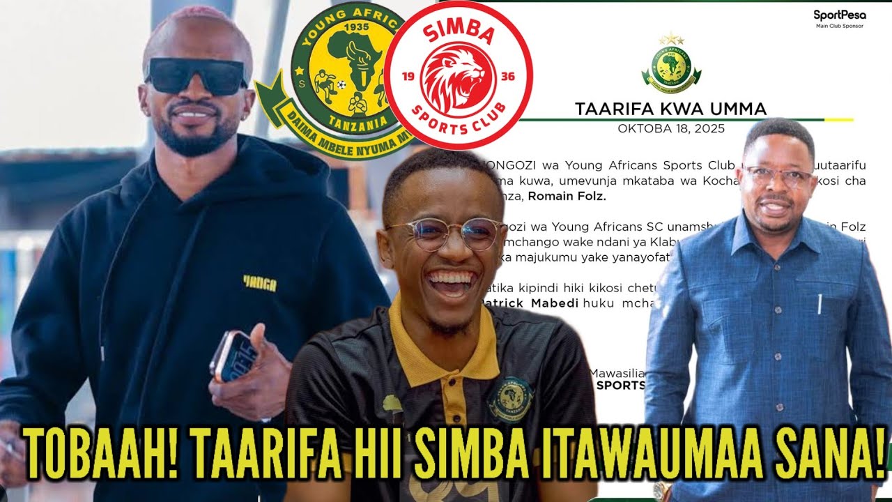 SALAMBA: YANGA WATOA TAARIFA MPYA YA PACOME KUELEKEA DABI! KUMBE ULIKUA MTEGO? TUKUTANE ZANZIBAR...