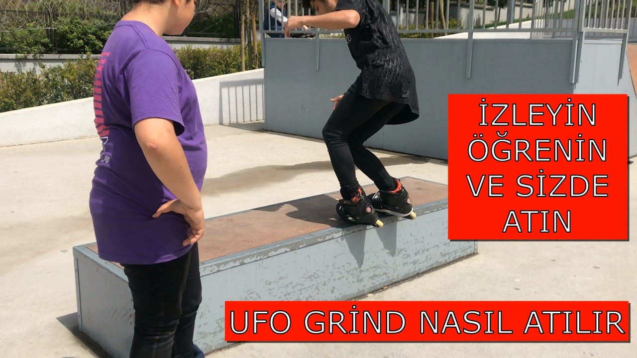 Agresif Paten İle Nasıl Grind Atılır - #2 - ( UFO ) @keremkarabul