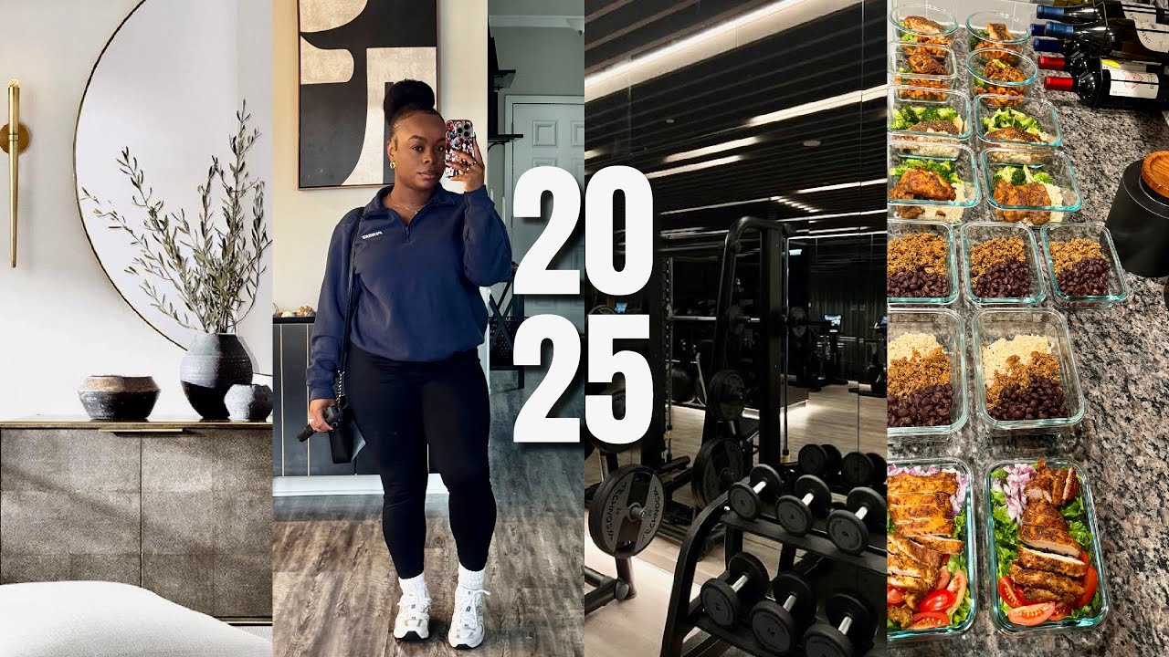 VLOG | 2024 Recap, LIT NYE, New Intro, Grocery Haul + Meal Prep Ideas, PO Unboxing, Gym Update .