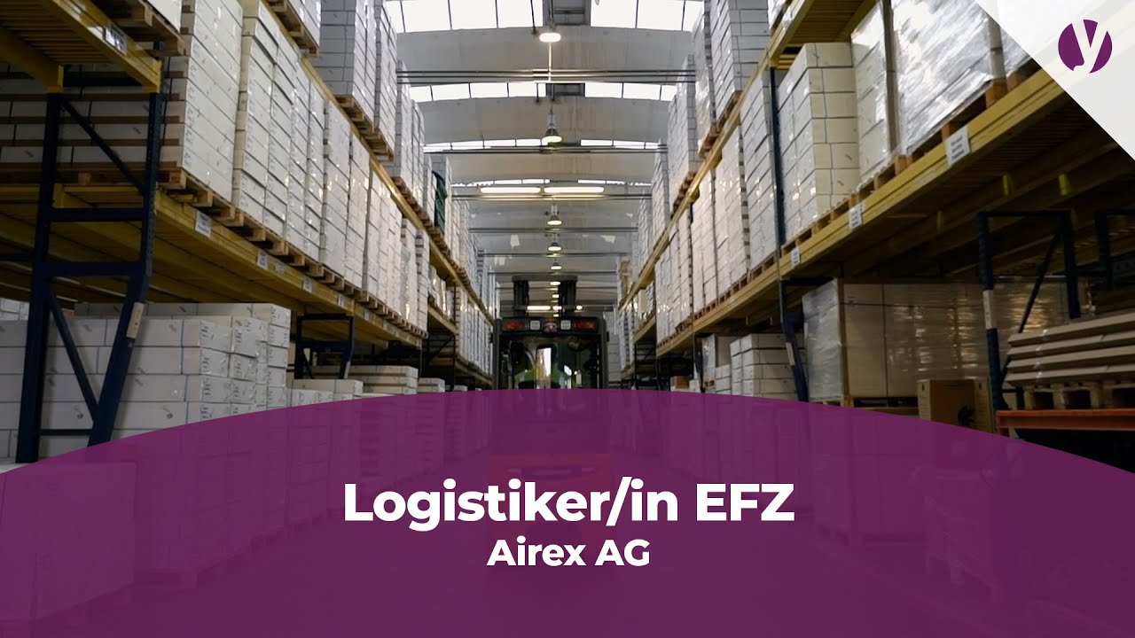 Eine Lehrstelle als Logistiker/-in EFZ bei der Airex AG