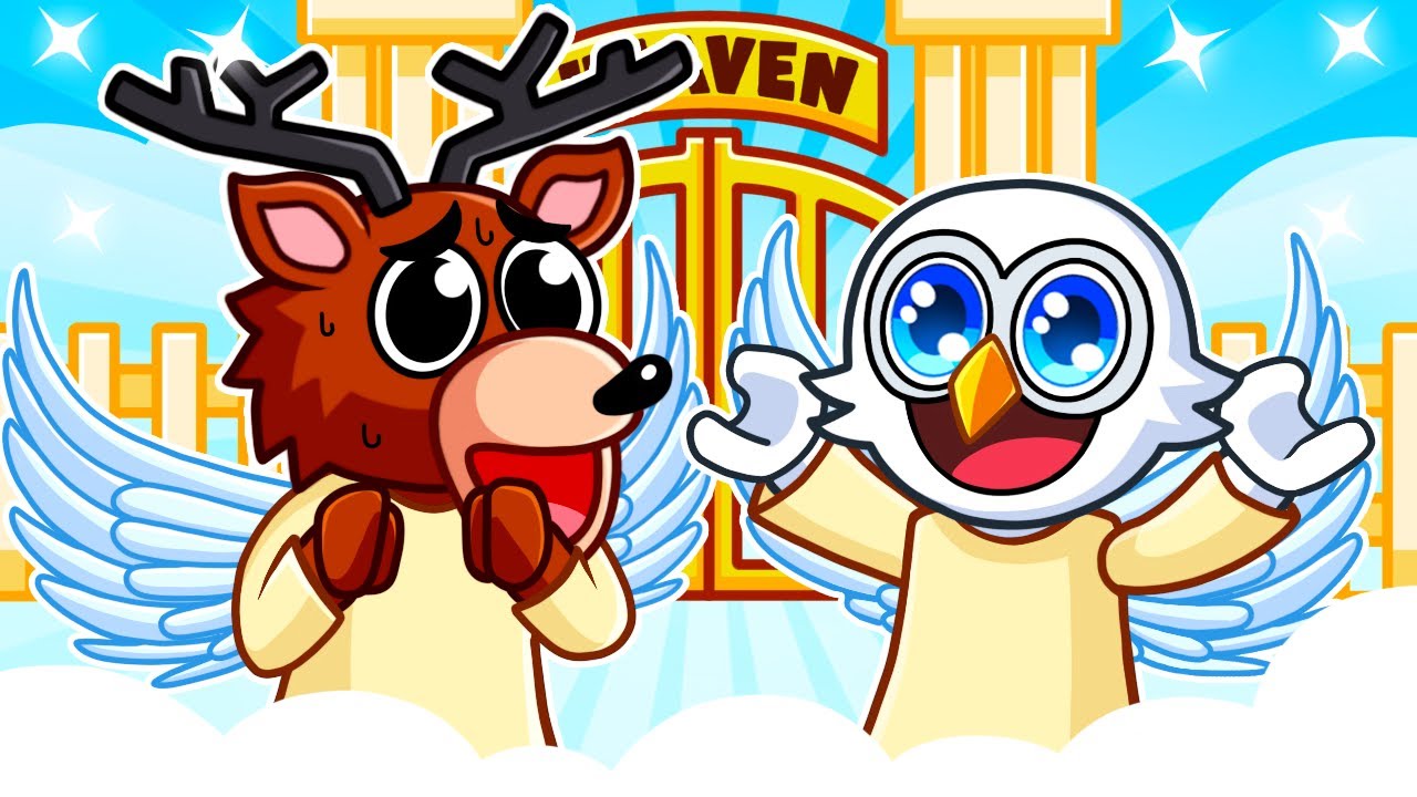 DEER MONSTER Went To HEAVEN! (Owl & Deer)