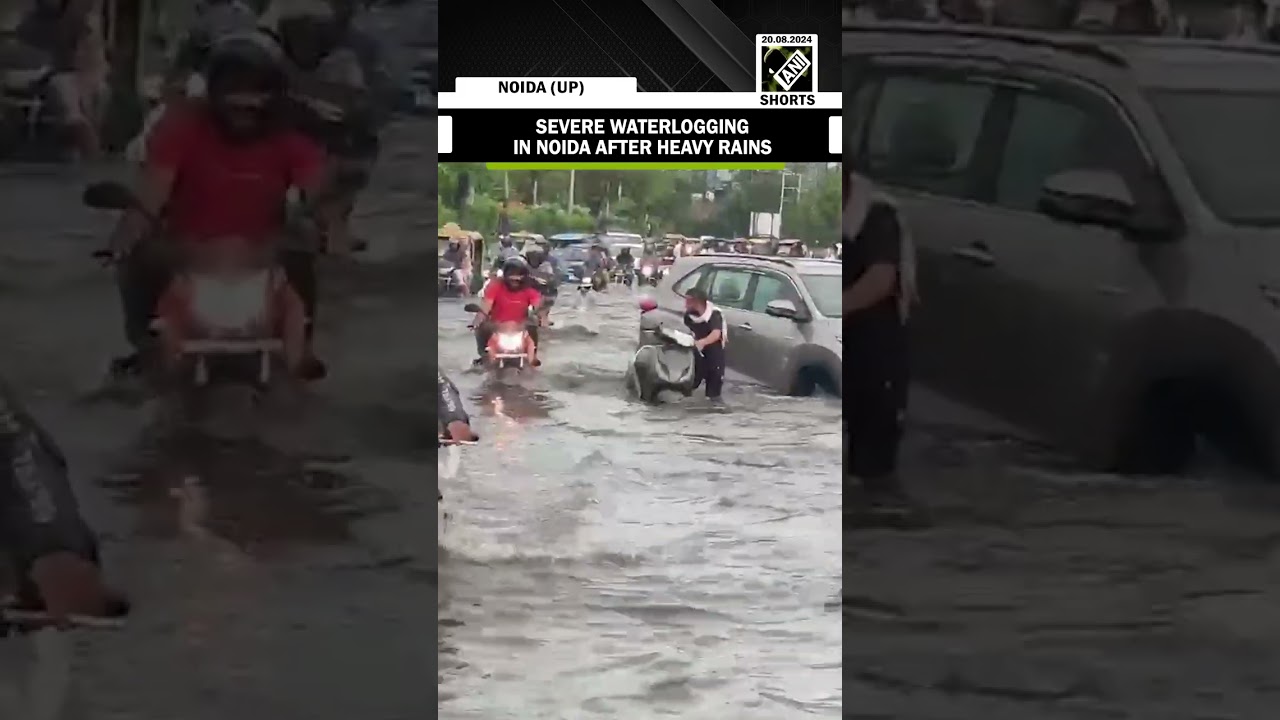 Parts of Noida witness waterlogging after heavy rains
