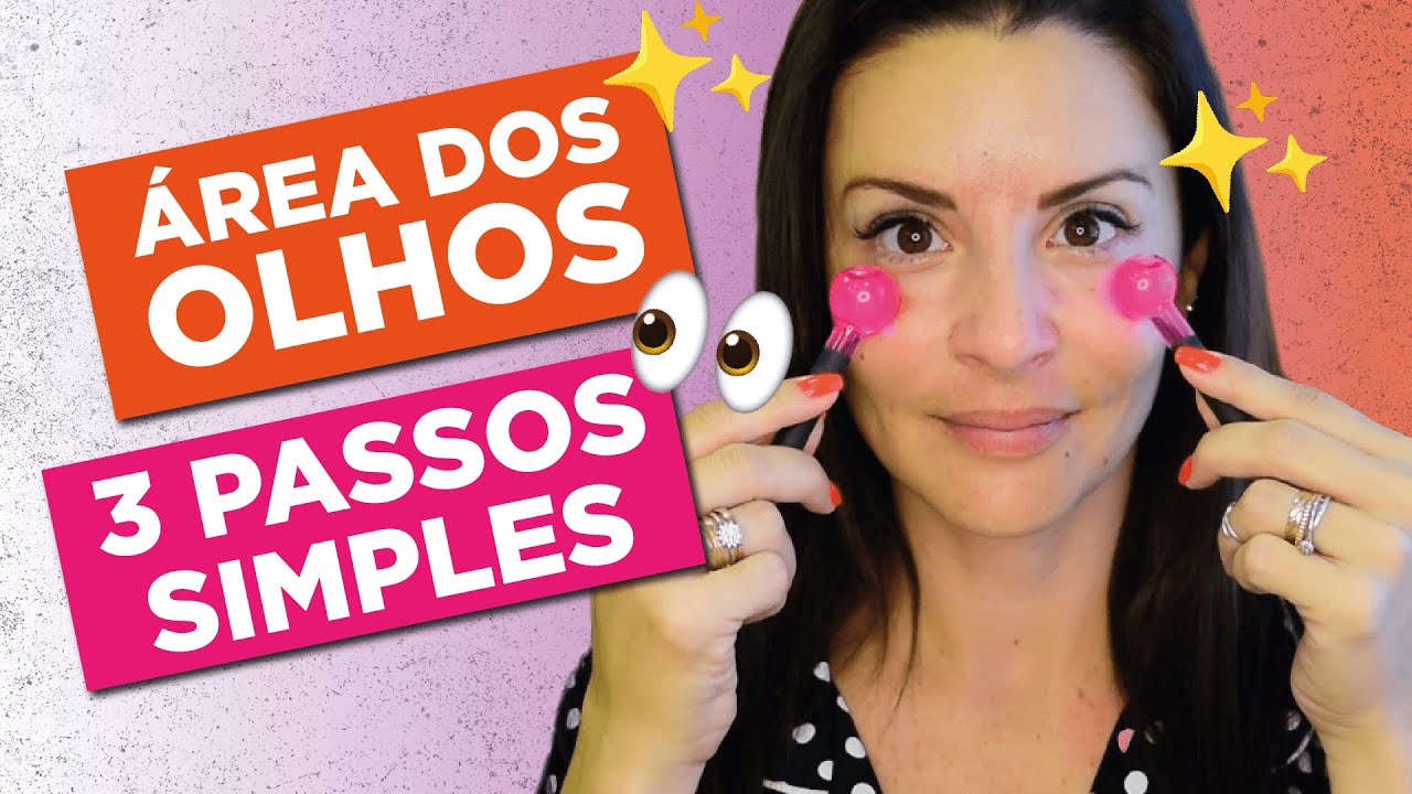 RUGAS nos OLHOS e PÁLPEBRAS CAÍDAS | Tratamento SIMPLES e BARATO